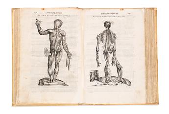 MEDICINE  VESALIUS, ANDREAS. Anatomia.  1604